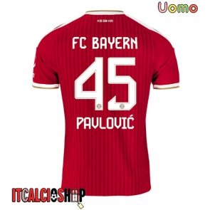 Bayern Munich Aleksandar Pavlovic #45 Prima Maglia 2026-27 Manica Corta